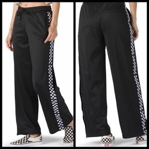 NWT Vans Checkerboard Track Pants Athletic/Skate